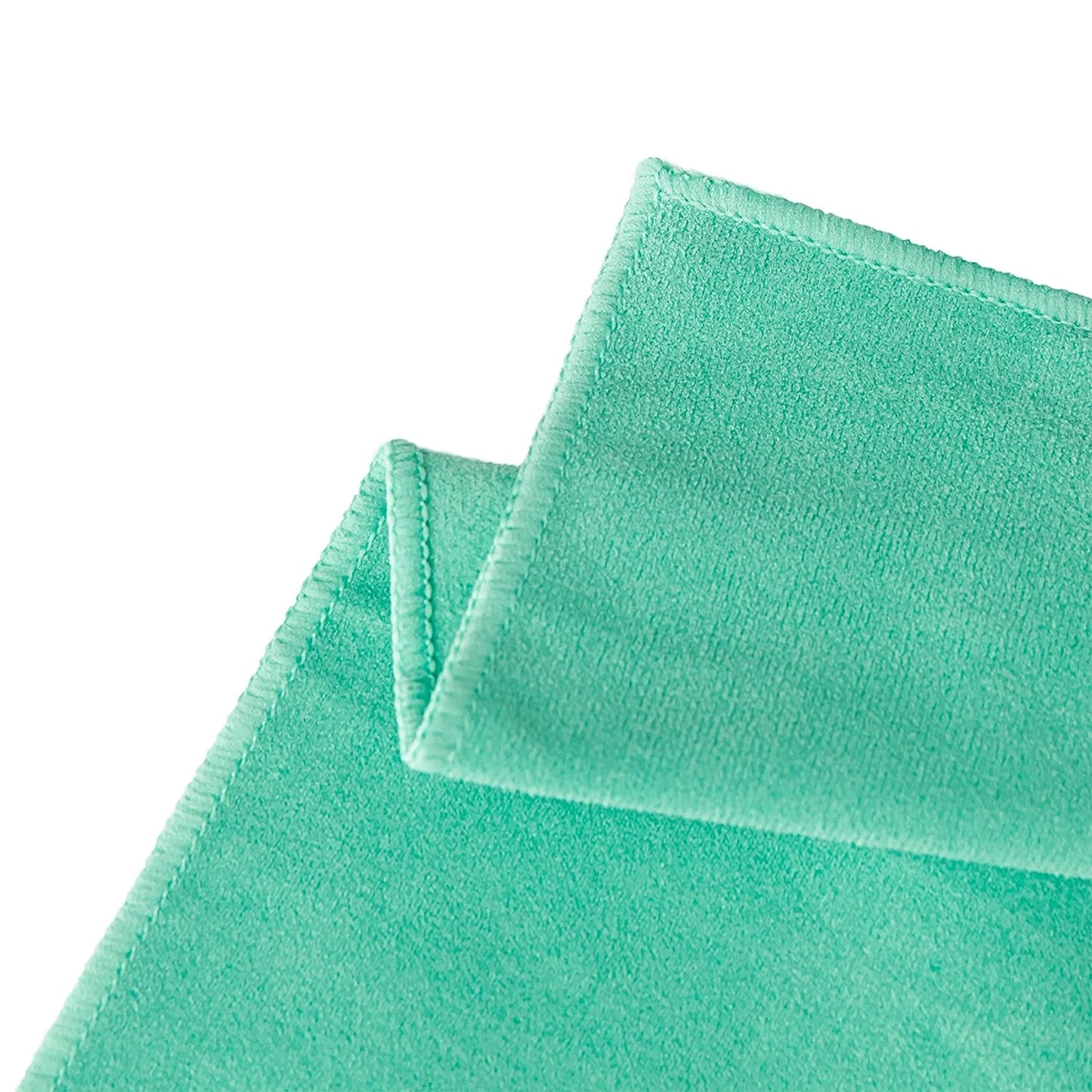 Gosweat Super Absorbent Teal Hot Yoga Towel - 100% Microfiber Suede for Bikram Yoga