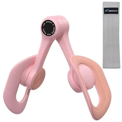 Merach Thigh Trainer - Home Fitness Equipment for Inner Thighs, Legs, and Arms with Optional Versions: Standard, Strap, and Smart Counter in Blue Summer Vibes