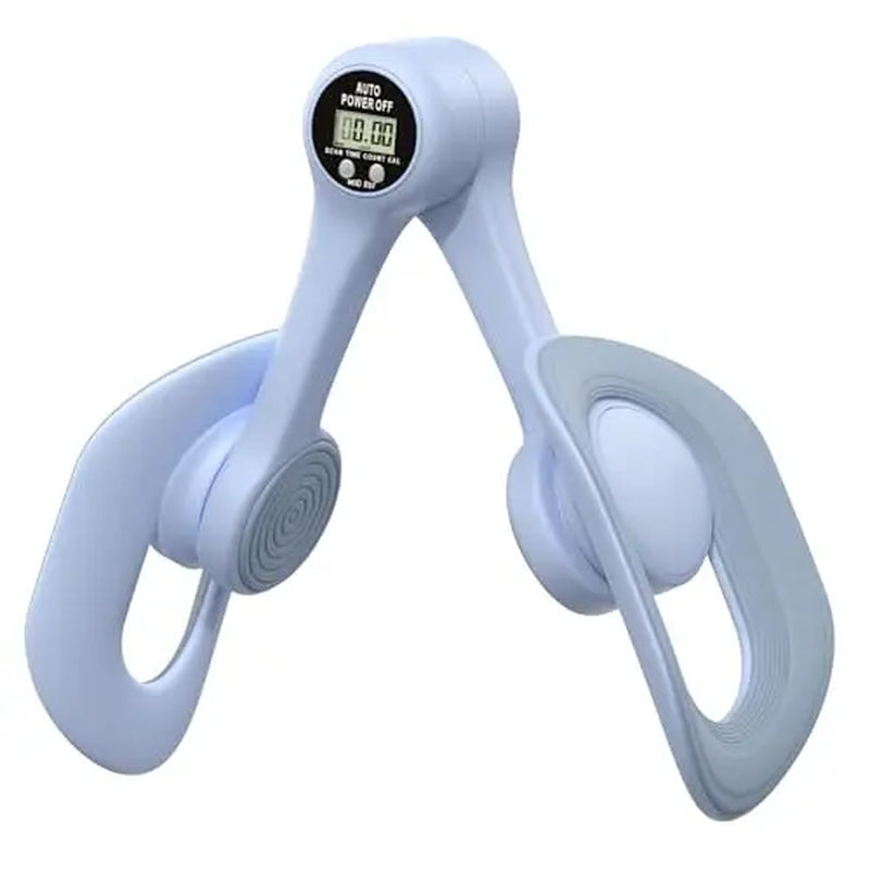 Merach Thigh Trainer - Home Fitness Equipment for Inner Thighs, Legs, and Arms with Optional Versions: Standard, Strap, and Smart Counter in Blue Summer Vibes