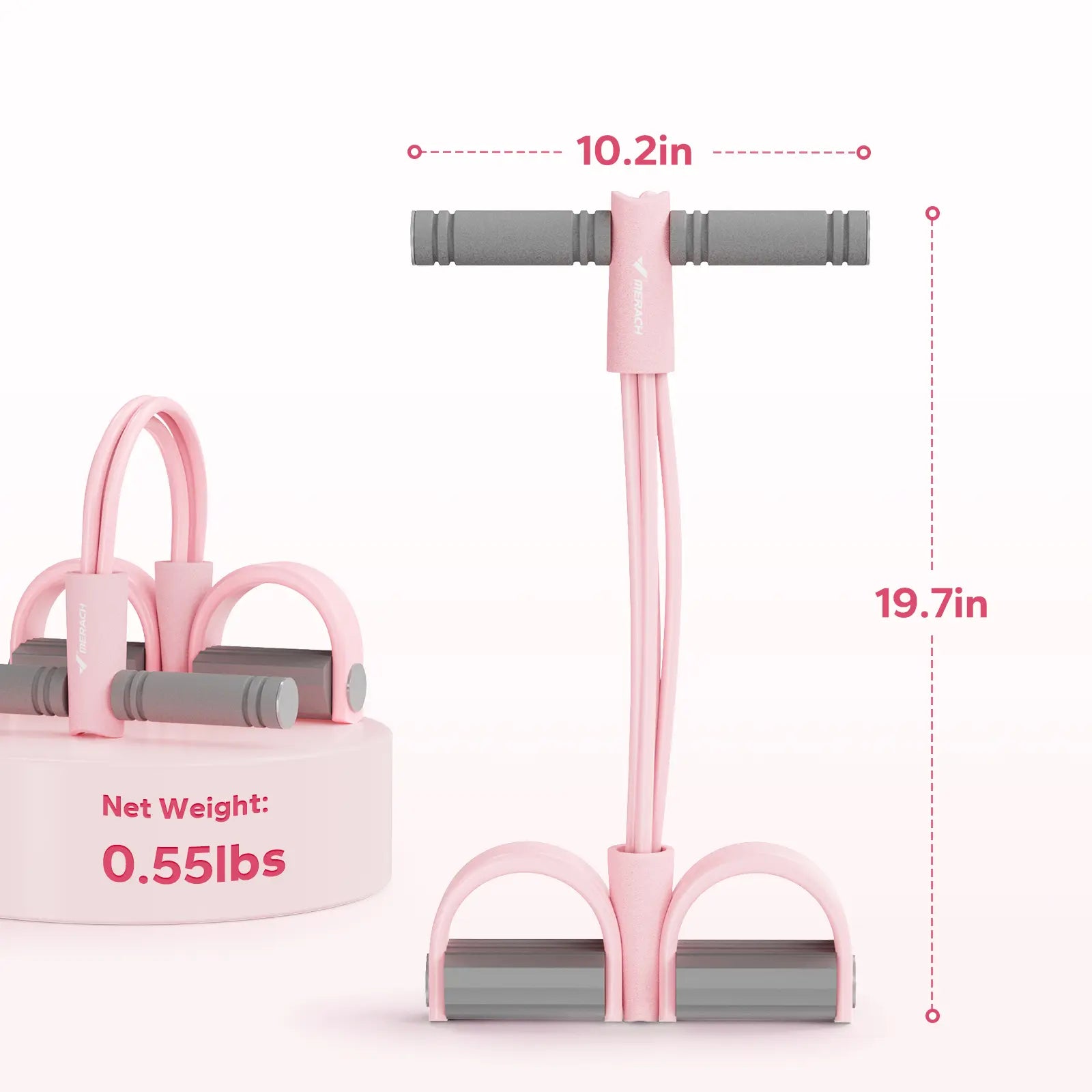 Merach Multifunctional Resistance Band for Full-Body Workouts, Ideal for Home Gym, Yoga, and Abdominal Training
