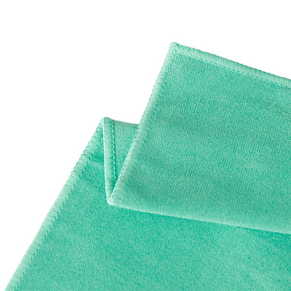 Gosweat Super Absorbent Teal Hot Yoga Towel - 100% Microfiber Suede for Bikram Yoga