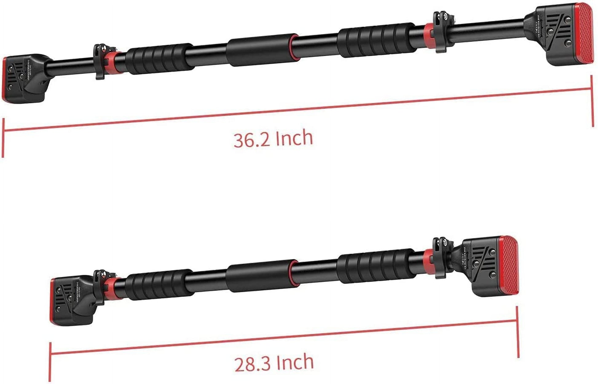 Adjustable Doorway Chin-Up and Pull-Up Bar for 28"-36" Door Frames - No Screws Required, Press Fit Design